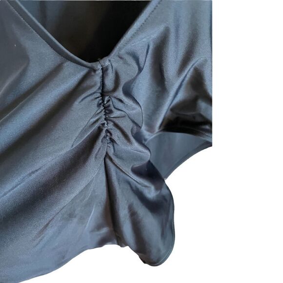 Swiminista Sustainable Black Open sides Swimsuit - Triangles - XL - Picture 5 of 7